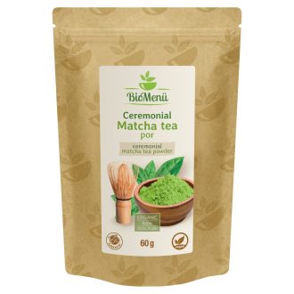 BioMenü Bio Matcha-Tee Zeremoniell Pulver 60 g Produktbild
