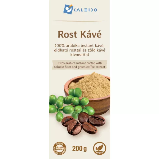 Caleido Ballaststoff Kaffee 200 g Etikett