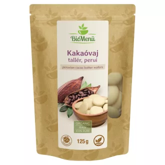 BioMenü Bio Kakaobutter Taler peruanisch 125 g Produktbild