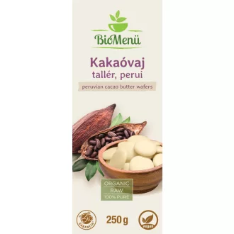 BioMenü Bio Kakaobutter Taler peruanisch 250 g Produktbild