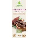 BioMenü Bio Kakaomasse Taler peruanisch 125 g Etikett
