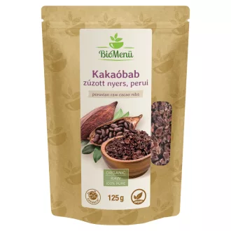 BioMenü Bio Kakaobohnen zerkleinert roh peruanisch 125 g Produktbild
