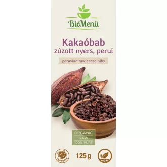 BioMenü Bio Kakaobohnen zerkleinert roh peruanisch 125 g Produktbild