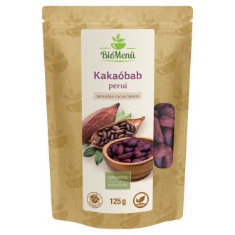 BioMenü Bio Kakaobohnen peruanisch 125 g Produktbild