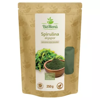 BioMenü Bio SPIRULINA ALGE pulver 250 g Produktbild