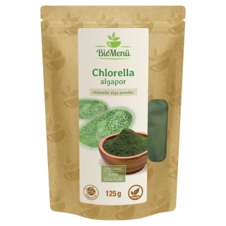 BioMenü Bio Chlorella-Algenpulver 125 g Produktbild