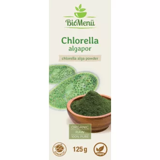 BioMenü Bio Chlorella-Algenpulver 125 g Produktbild