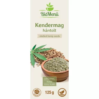 BioMenü Bio Hanfsamen geschält 125 g Produktbild