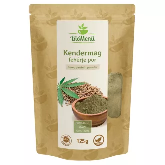 BioMenü Bio Hanfsamenprotein-Pulver 125 g Produktbild