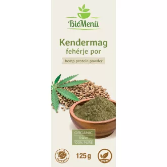 BioMenü Bio Hanfsamenprotein-Pulver 125 g Produktbild