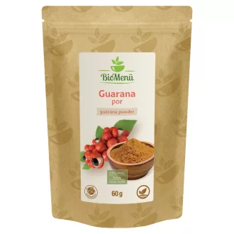 BioMenü Bio GUARANA pulver 60 g Produktbild