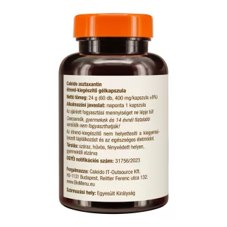 Caleido Astaxanthin Gelkapseln 60 Stk Produktbild