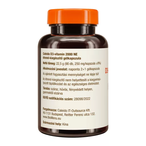 Caleido Vitamin D3 2000 IE Kapseln 90 Stk