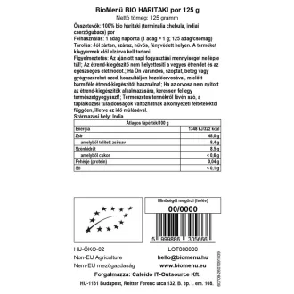 BioMenü Bio Haritaki-Pulver 125 g Produktbild