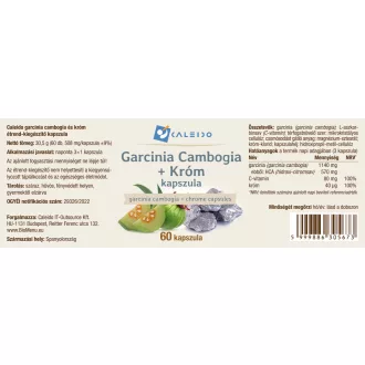 Caleido Garcinia Cambogia + Chrom Kapseln 60 Stk Produktbild