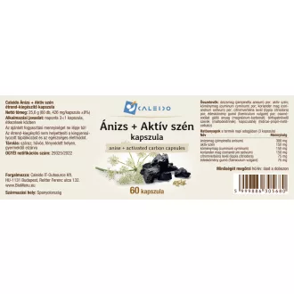 Caleido Anis + Aktivkohle Kapseln 60 Stk Produktbild