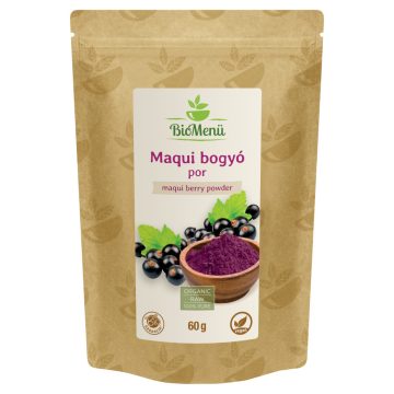   BioMenü BIO MAQUI bogyó por 60 g KÖZEL A LEJÁRAT DÁTUMÁHOZ