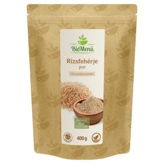 BioMenü Bio Reisprotein-Pulver 400 g Produktbild
