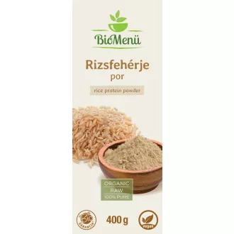 BioMenü Bio Reisprotein-Pulver 400 g Produktbild
