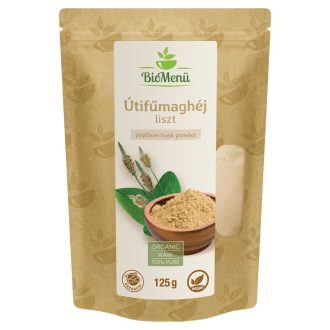 BioMenü Bio Wegerich-Kernschalenmehl 125 g Produktbild