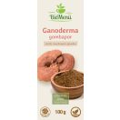 BioMenü Bio Ganoderma-Pilzpulver 100 g Etikett