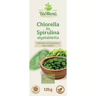 BioMenü Bio Chlorella- und Spirulina-Algen-Tabletten 125 g Produktbild