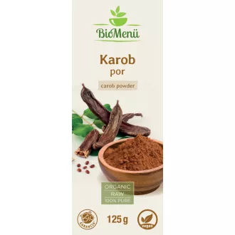 BioMenü Bio Carob-Pulver 125 g Produktbild