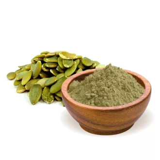BioMenü Bio Kürbiskern-Proteinpulver 125 g Produktbild