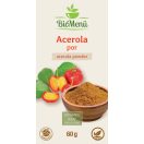 BioMenü Bio Acerola-Beeren-Pulver 60 g Etikett