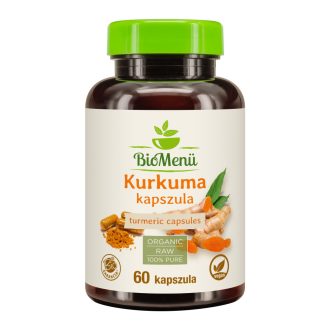 BioMenü Bio Kurkuma Kapseln 60 Stk Produktbild