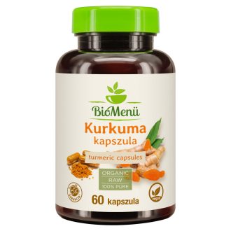 BioMenü Bio Kurkuma Kapseln 60 Stk Produktbild