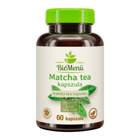 BioMenü Bio Matcha-Tee Kapseln 60 Stk