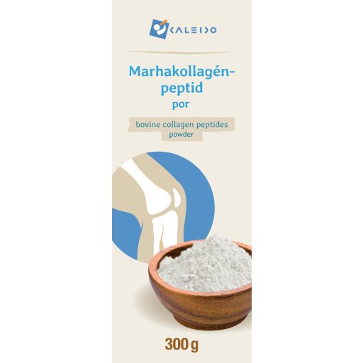 Caleido Rinderkollagen-Peptid Pulver 300 g Etikett