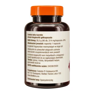 Caleido Betacarotin-Gelkapseln 90 Stk Produktbild