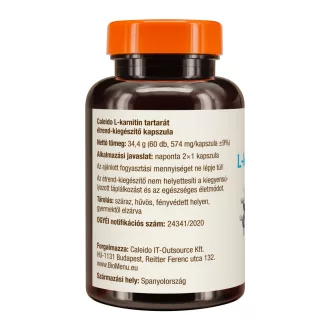 Caleido L-Carnitin-Tartrat Kapseln 60 Stk Produktbild