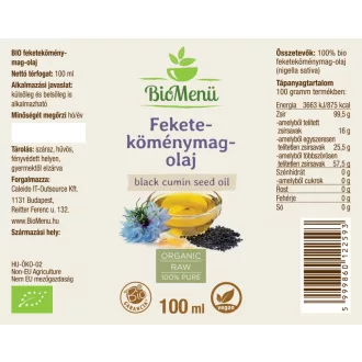 BioMenü Bio Schwarzkümmelöl 100 ml Produktbild