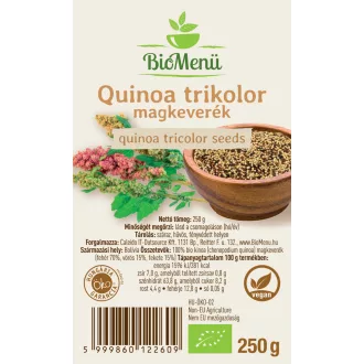 BioMenü Bio QUINOA trikolor samenmischung 250 g Produktbild