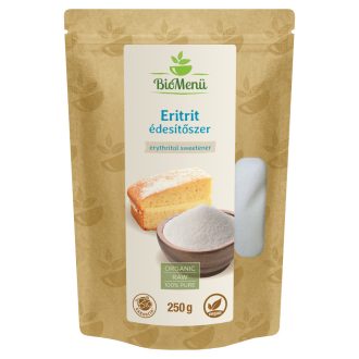BioMenü Bio Erythrit Süßstoff 250 g Produktbild