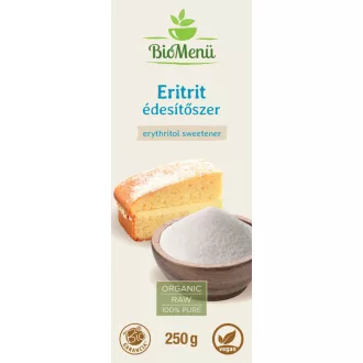 BioMenü Bio Erythrit Süßstoff 250 g Produktbild