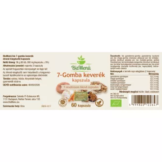 BioMenü Bio 7-Pilz-Mischung Kapseln 60 Stk Produktbild