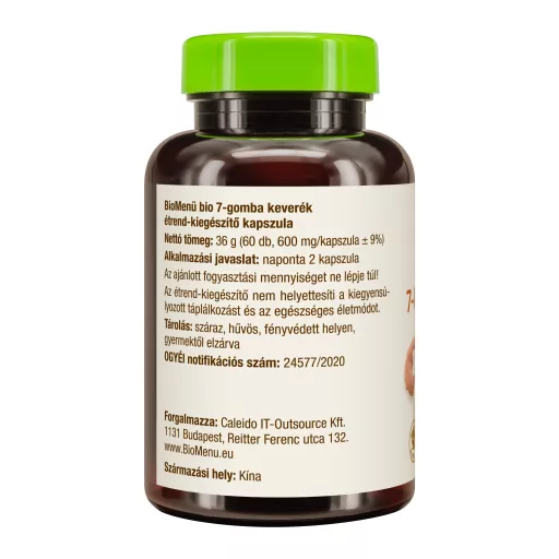 BioMenü Bio 7-Pilz-Mischung Kapseln 60 Stk