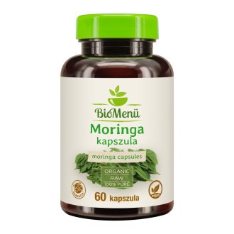 BioMenü Bio Moringa Kapseln 60 Stk Produktbild