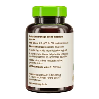 BioMenü Bio Moringa Kapseln 60 Stk Produktbild