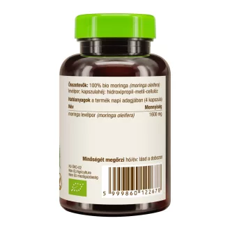 BioMenü Bio Moringa Kapseln 60 Stk Produktbild