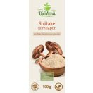 BioMenü Bio Shiitake-Pilzpulver 100 g Etikett