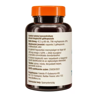 Caleido Fischölkonzentrat Gelkapseln 60 Stk Produktbild
