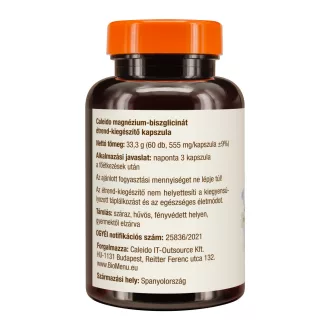Caleido Magnesiumbisglycinat Kapseln 60 Stk Produktbild