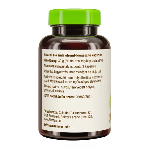 BioMenü Bio Amla-Kapseln 60 Stk