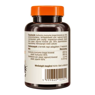 Caleido Kurkumin + Piperin Forte Kapseln 60 Stk Produktbild