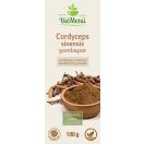 BioMenü Bio Cordyceps sinensis-Pilzpulver 100 g Etikett